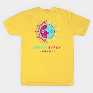 Urban Gypsy Wearables – Half Sun Moon Smiling T-Shirt